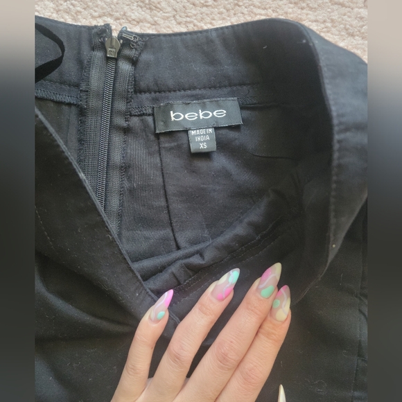 Bebe | Corset Lace-Up Pencil Skirt - Size XS - Picture 5 of 6